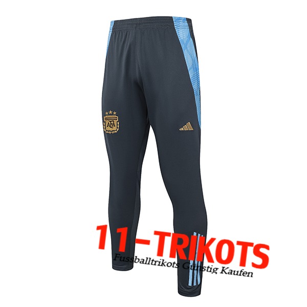 Argentinien Trainingshose Grau/Blau 2024/2025