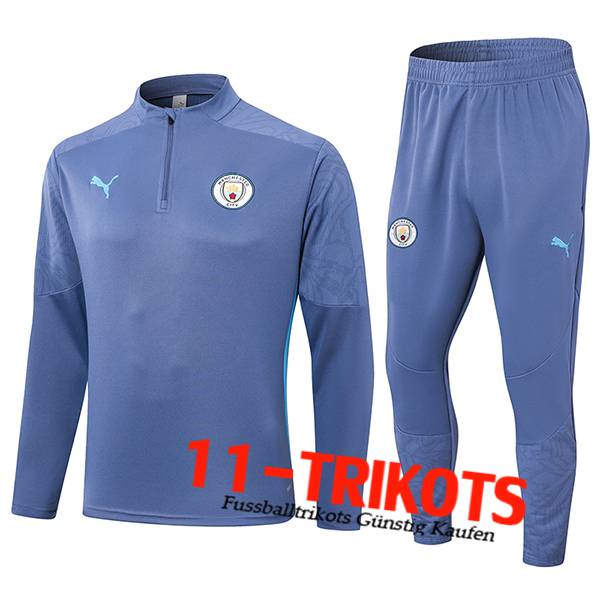 Manchester City Trainingsanzug Grau/Blau 2024/2025