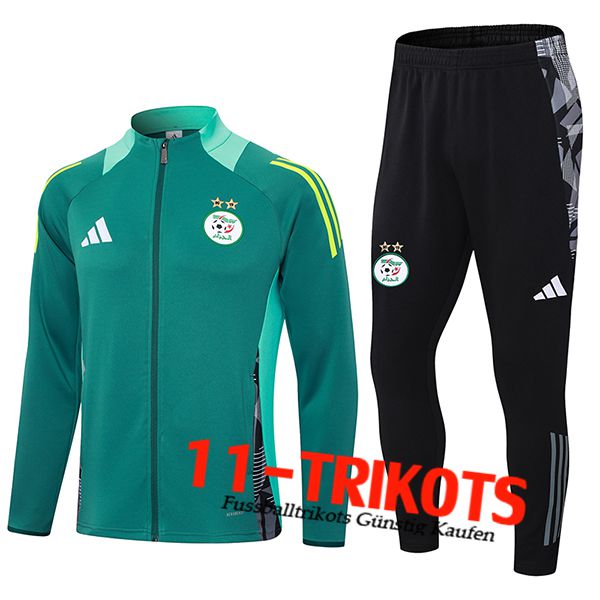 Algeria Trainingsanzug Trainingsjacke Grün 2024/2025