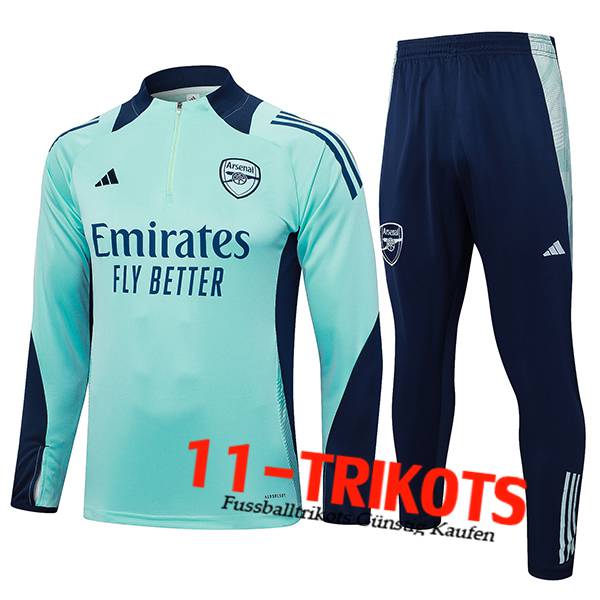 Arsenal Trainingsanzug Grün/Blau 2024/2025