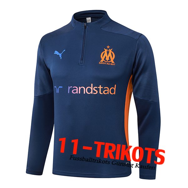 Marseille Training Sweatshirt Königsblau 2024/2025