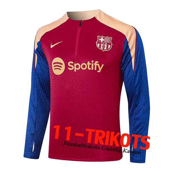 FC Barcelona Training Sweatshirt Rot/Gelb/Blau 2024/2025