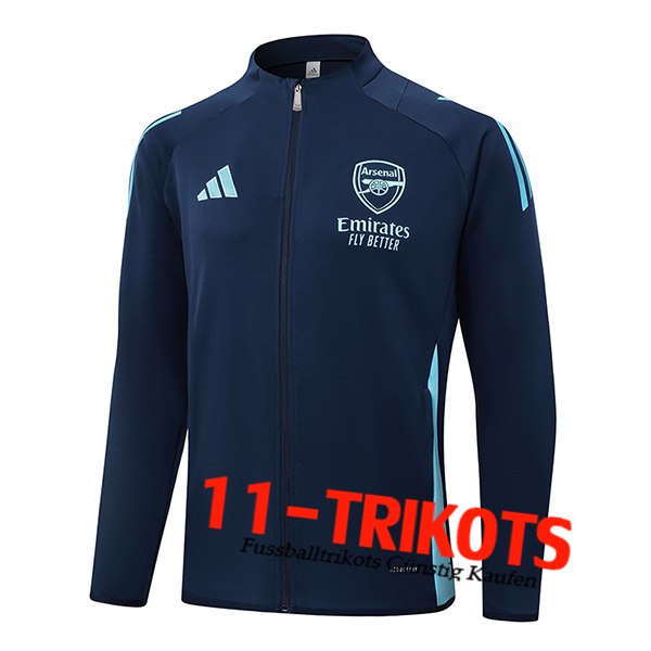 Arsenal Trainingsjacke Königsblau 2024/2025