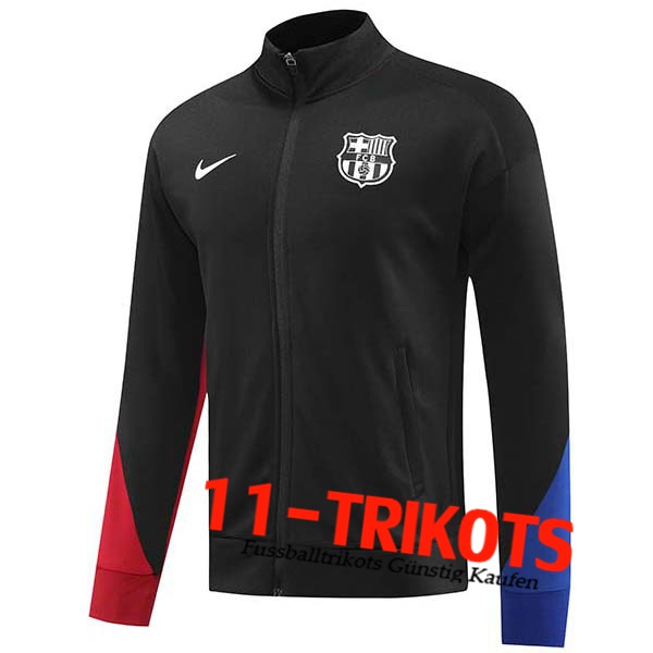 FC Barcelona Trainingsjacke Schwarz/Blau/Rot 2024/2025