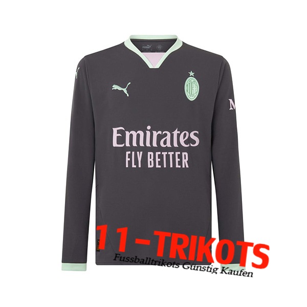 Neues AC Milan Langarms Third Trikot 2024/2025