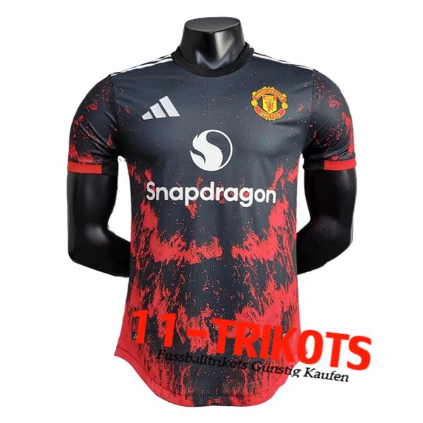 Manchester United Fussball Trikots Special Editioncile Schwarz/Rot 2024/2025