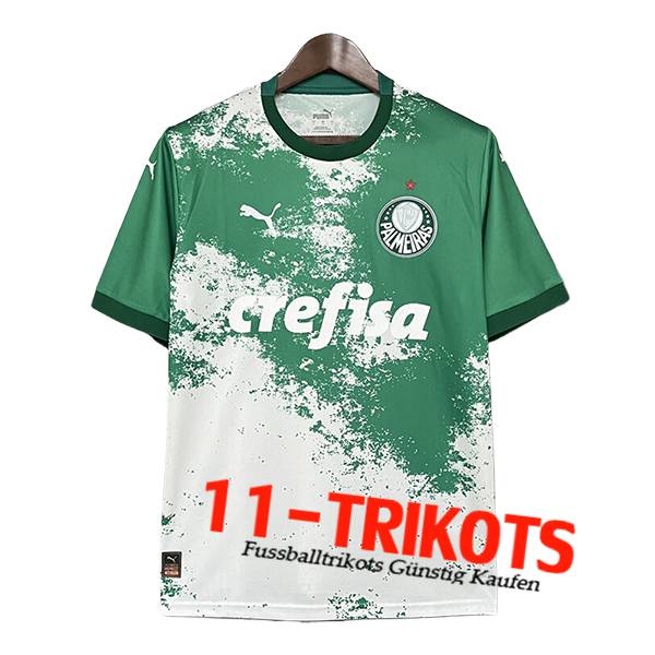 Palmeiras Fussball Trikots Special Edition Weiß/Grün 2024/2025