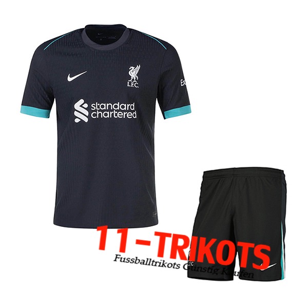 Neues FC Liverpool Kinder Auswärtstrikot 2024/2025