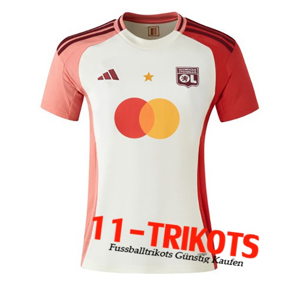 Neues lyon Damen Third Trikot 2024/2025