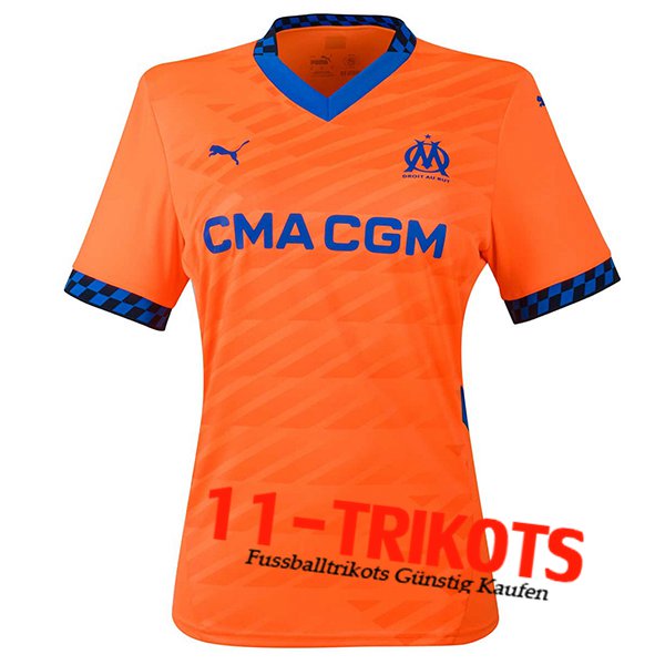 Neues Marseille OM Damen Third Trikot 2024/2025