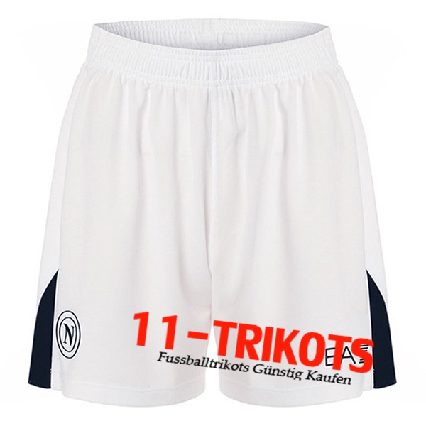 SSC Neapel Fussball Shorts Auswärtstrikot 2024/2025