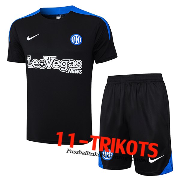 Inter Milan Trainingstrikot Schwarz/Blau 2024/2025