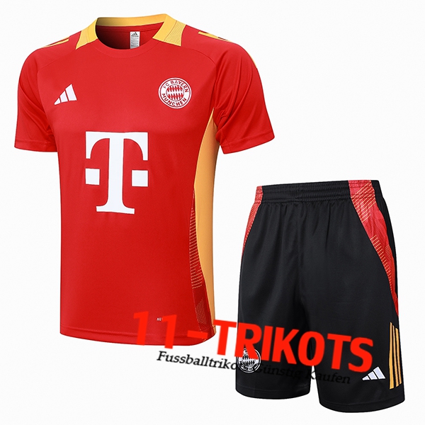 Bayern Munchen Trainingstrikot Rot/Gelb 2024/2025