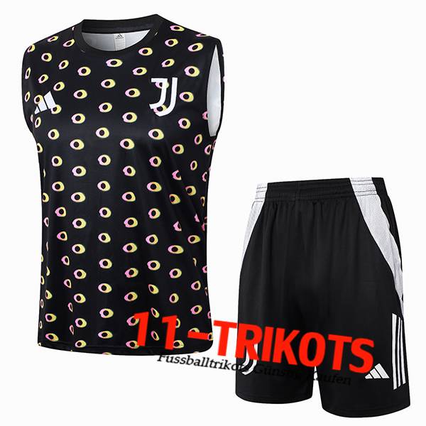 Juventus Trainings-Tanktop Schwarz 2024/2025