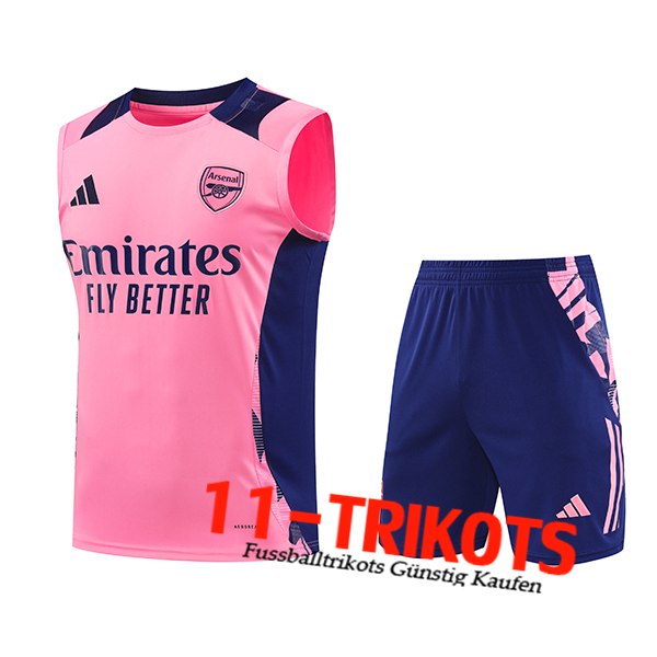 Arsenal Trainings-Tanktop Rosa/lila 2024/2025