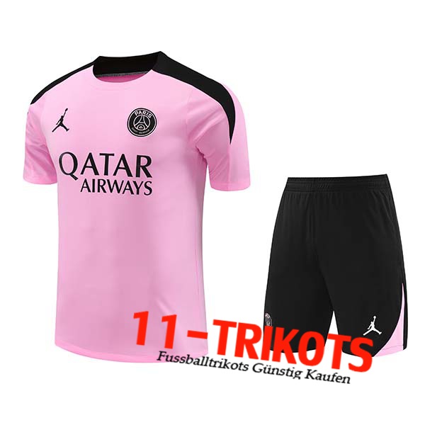 PSG Trainingstrikot Rosa/Schwarz 2024/2025