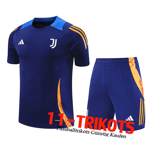 Juventus Trainingstrikot Blau/Orang 2024/2025