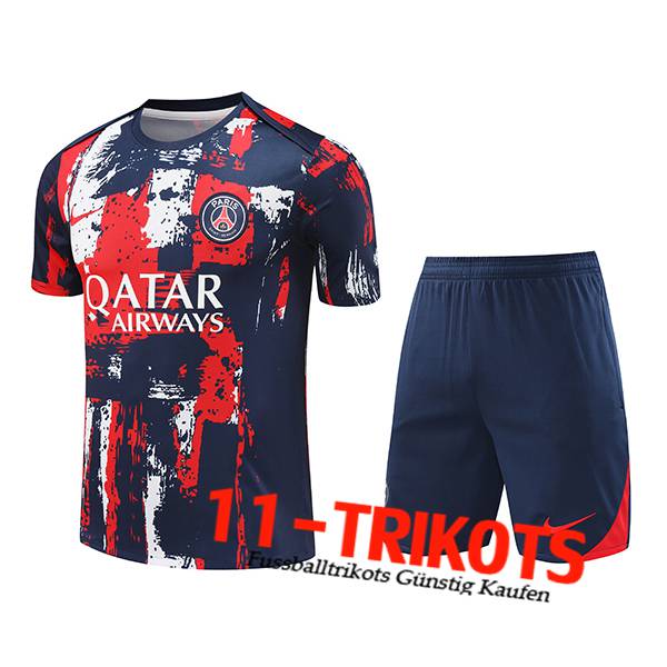 PSG Trainingstrikot Blau/Rot 2024/2025