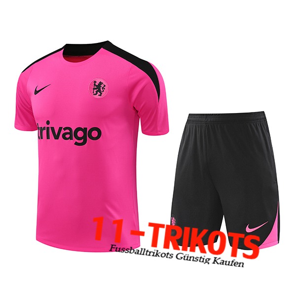 FC Chelsea Trainingstrikot lila/Schwarz 2024/2025