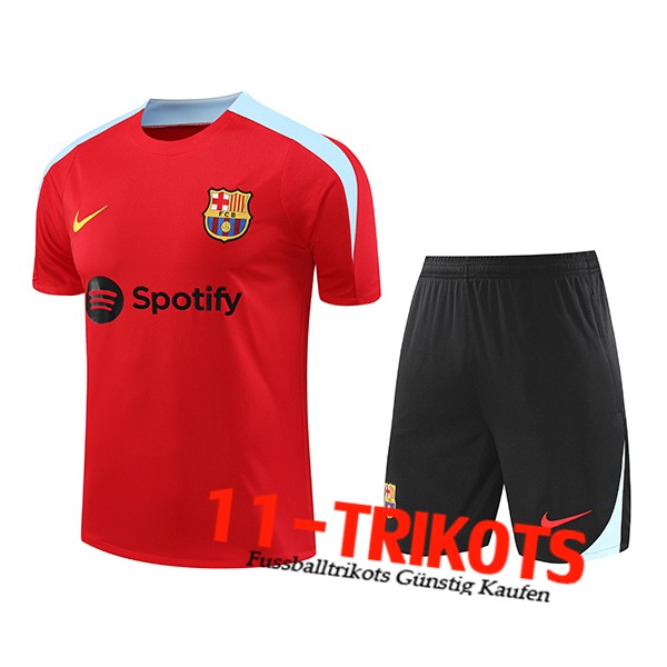 FC Barcelona Trainingstrikot Rot/Blau 2024/2025 -02