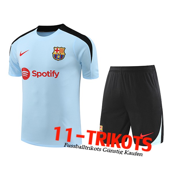 FC Barcelona Trainingstrikot Blau/Schwarz 2024/2025