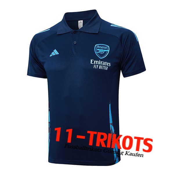 Arsenal Poloshirt Königsblau 2024/2025