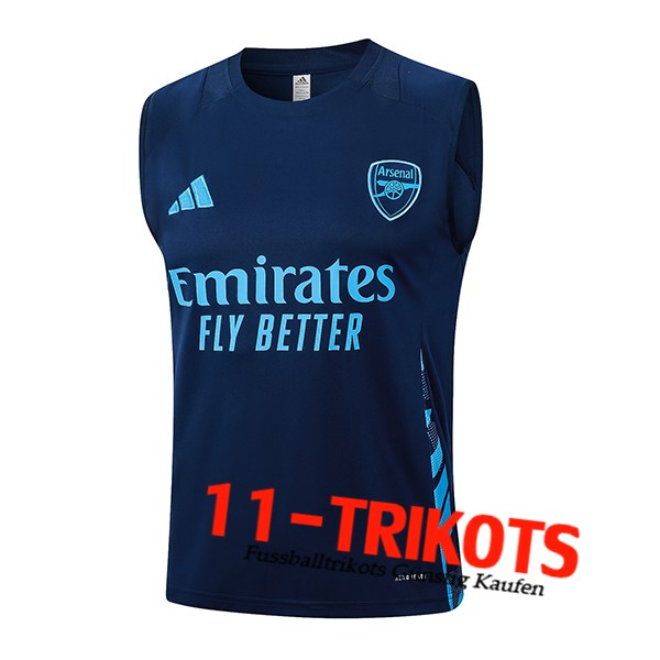 Arsenal Trainings-Tanktop Königsblau 2024/2025