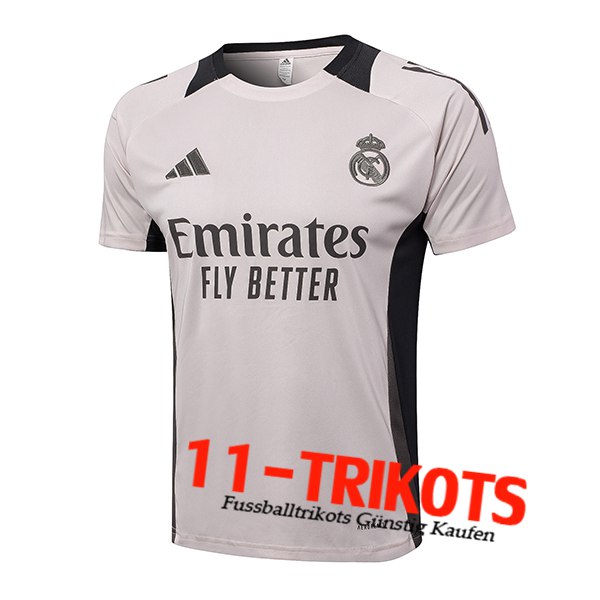 Real Madrid Trainingstrikot Rosa/Schwarz 2024/2025