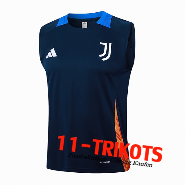 Juventus Trainings-Tanktop Königsblau 2024/2025