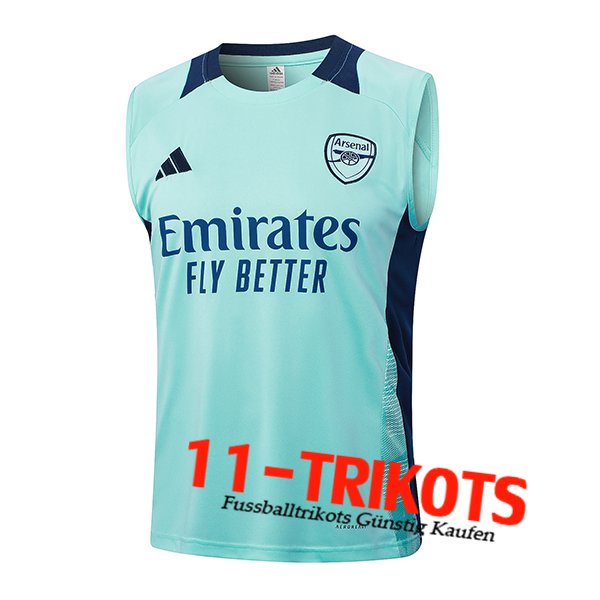 Arsenal Trainings-Tanktop Grün/Blau 2024/2025