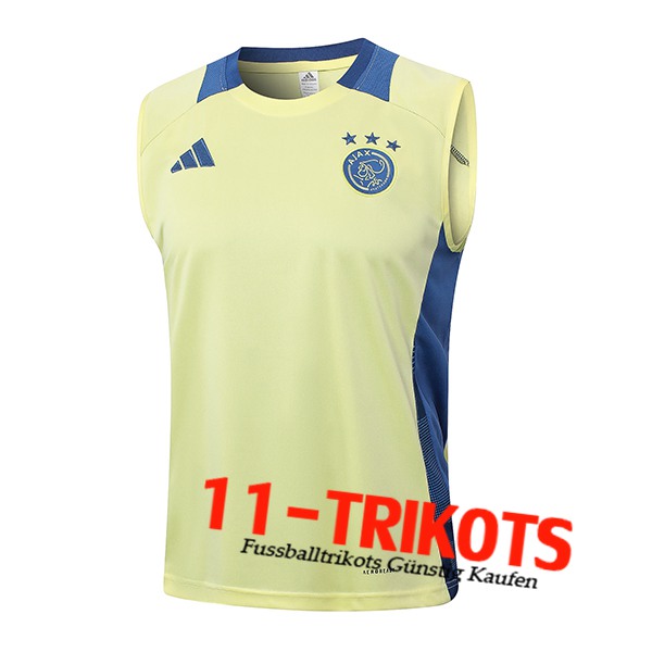 Ajax Trainings-Tanktop Gelb/Blau 2024/2025