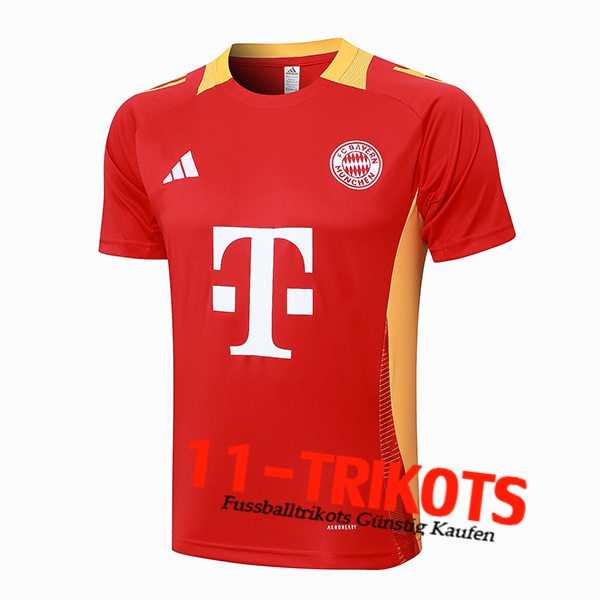 Bayern Munchen Trainingstrikot Rot/Gelb 2024/2025