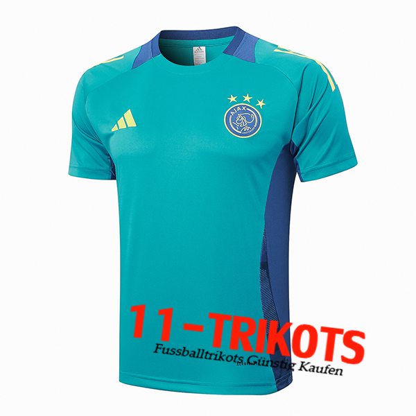 Ajax Trainingstrikot Grün/Blau 2024/2025