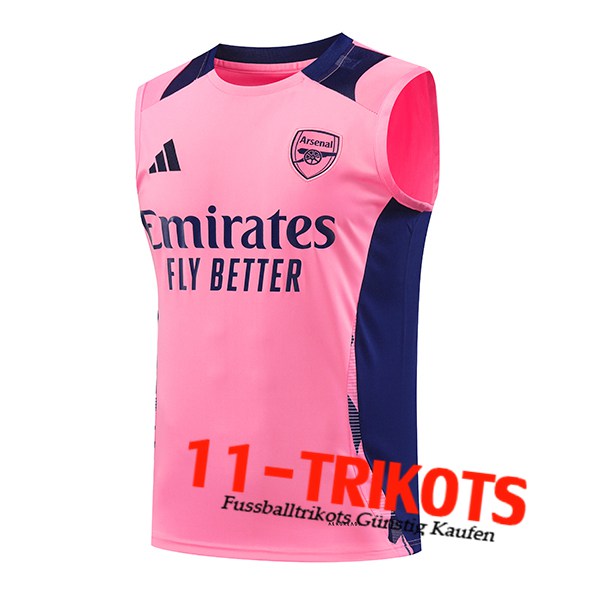 Arsenal Trainings-Tanktop Rosa/lila 2024/2025