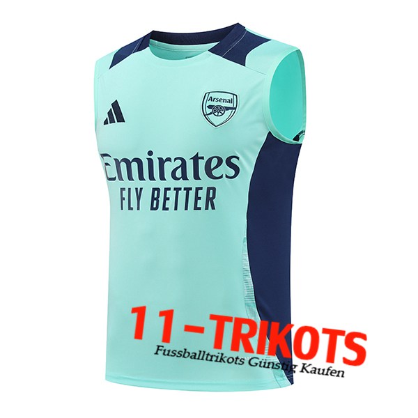 Arsenal Trainings-Tanktop Grün/Blau 2024/2025