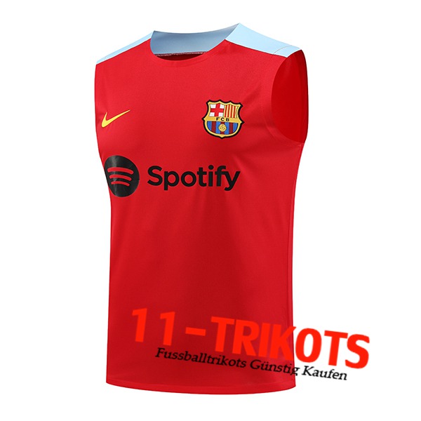 FC Barcelona Trainings-Tanktop Rot/Blau 2024/2025