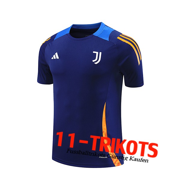 Juventus Trainingstrikot Blau/Orang 2024/2025