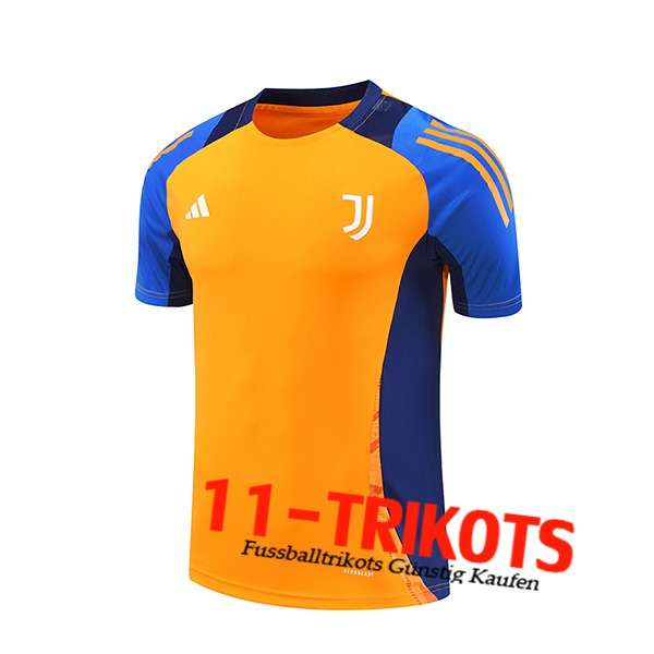 Juventus Trainingstrikot Orange/Blau 2024/2025 -04