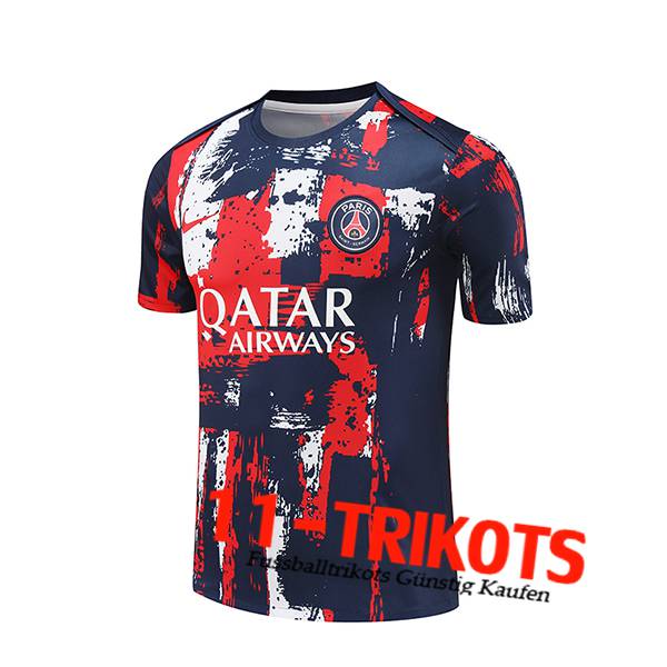 PSG Trainingstrikot Blau/Rot 2024/2025