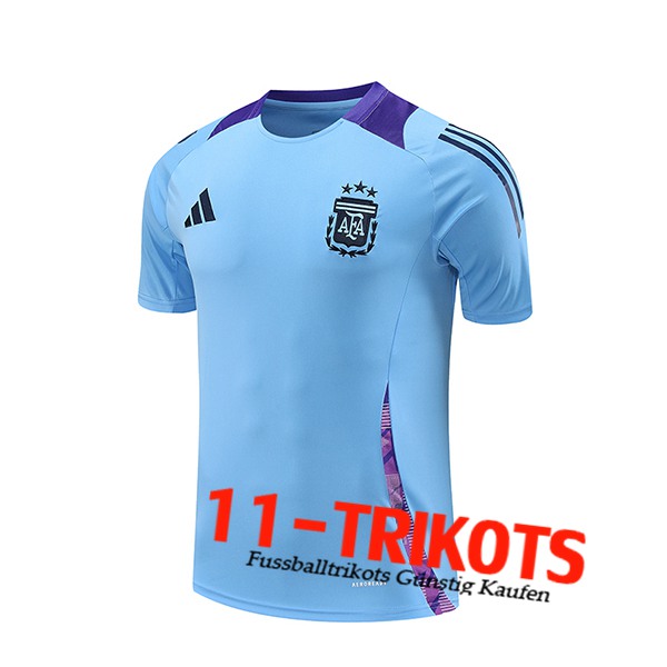 Argentinien Trainingstrikot Blau/lila 2024/2025