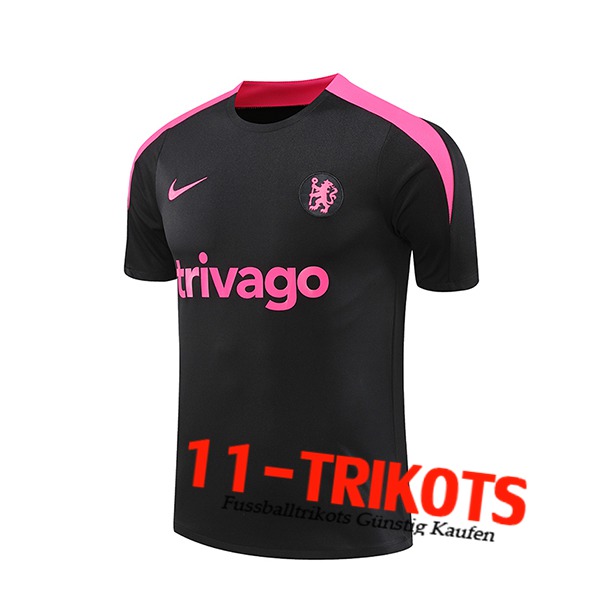 FC Chelsea Trainingstrikot Schwarz/lila 2024/2025