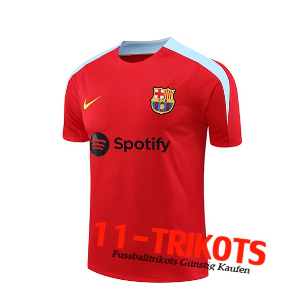 FC Barcelona Trainingstrikot Rot/Blau 2024/2025 -03