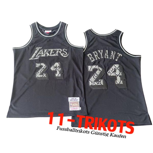 Los Angeles Lakers NBA Trikot (BRYANT #24) 2024/25 Schwarz/Grau