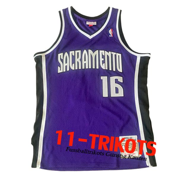 Sacramento Kings NBA Trikot (STOJAKOVIC #16) 2024/25 lila