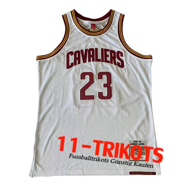 Cleveland Cavaliers NBA Trikot (JAMES #23) 2024/25 Weiß