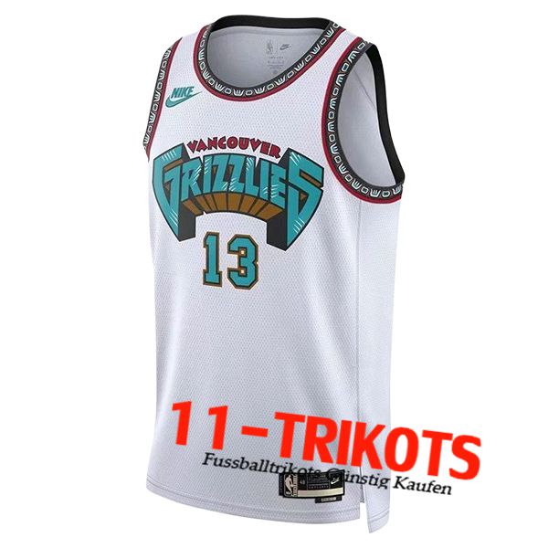 Memphis Grizzlies NBA Trikot (MORANT #12) 2024/25 Weiß/Grün