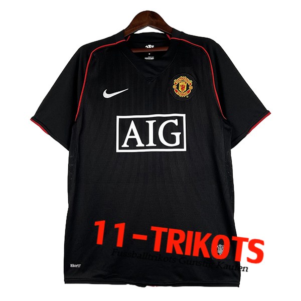 Manchester United Retro Auswärtstrikot 2007/2008