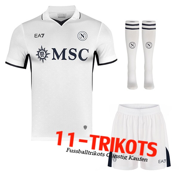 SSC Neapel Auswärtstrikot (Shorts + Socken) 2024/2025