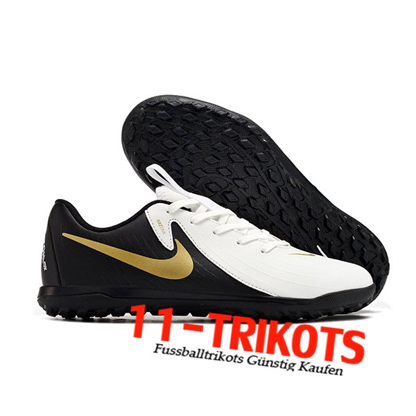 Nike Fussballschuhe PHANTOM GX II CLUB TF Weiß/Schwarz/Gelb