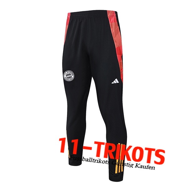 Bayern Munchen Trainingshose Schwarz/Rot/Orange 2024/2025